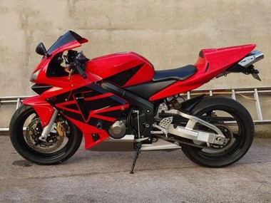 1991-1994 Honda CBR600 F2 Motorcycle Fairings - Red Matte Black Canada