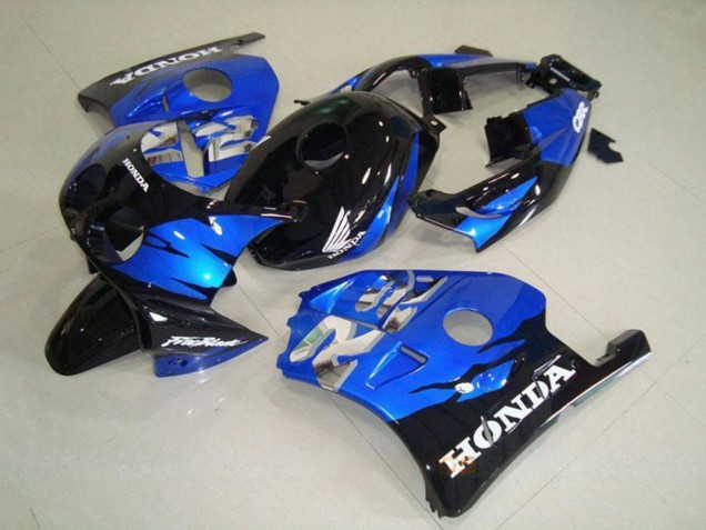 1990-1998 Honda CBR250RR MC22 Motorcycle Fairings - Blue Glossy Black Canada