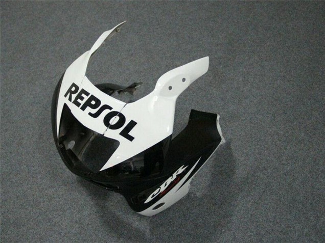 1997-1998 Honda CBR600 F3 Motorcycle Fairings - White Glossy Black Repsol Canada
