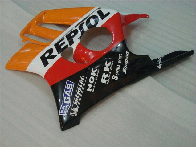1995-1996 Honda CBR600 F3 Motorcycle Fairings - Orange White Red Glossy Black Repsol Canada