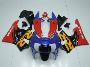 1998-1999 Honda CBR900RR 919 Motorcycle Fairing - Red Blue Glossy Black Canada
