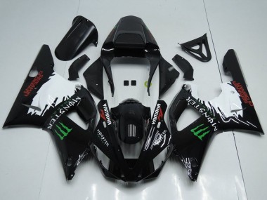 2000-2001 Yamaha YZF R1 Motorcycle Fairings - Glossy Black White Red Green Monster Canada