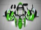 2000-2002 Kawasaki ZX6R Motorcycle Fairing Kits - Green White Black Canada