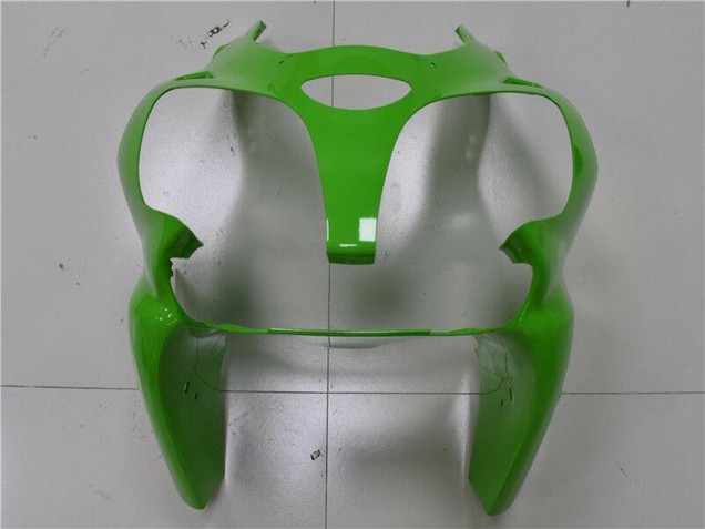 2000-2002 Kawasaki ZX6R Motorcycle Fairings - Green Black Canada