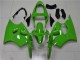 2000-2002 Kawasaki ZX6R Motorcycle Fairings - Green Black Canada
