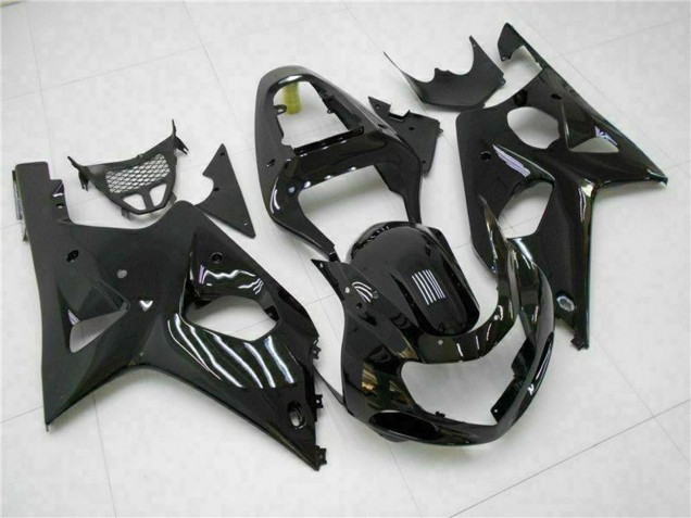 2000-2002 Suzuki GSXR 1000 Motorcycle Fairings - Glossy Black Canada