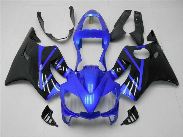 2001-2003 Honda CBR600 F4i Motorcycle Fairing - Blue Glossy Black Canada