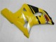 2001-2003 Suzuki GSXR 600/750 Motorcycle Fairings - Yellow Black Canada