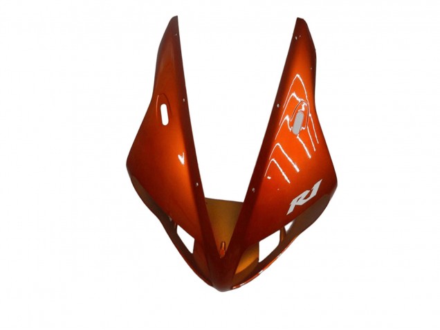 2002-2003 Yamaha YZF R1 Motorcycle Fairings - Orange Matte Black Canada