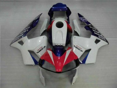 2003-2004 Honda CBR600RR Motorcycle Fairing - White Red Blue Canada