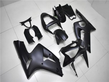 2003-2004 Kawasaki ZX6R Motorcycle Fairings - Matte Black Canada