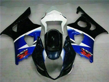 2003-2004 Suzuki GSXR 1000 Abs Motorcycle Fairings - White Blue Glossy Black Red Canada