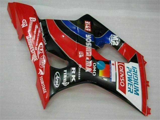 2003-2004 Suzuki GSXR 1000 Motorcycle Fairings - Red Black Blue Yoshimura Canada