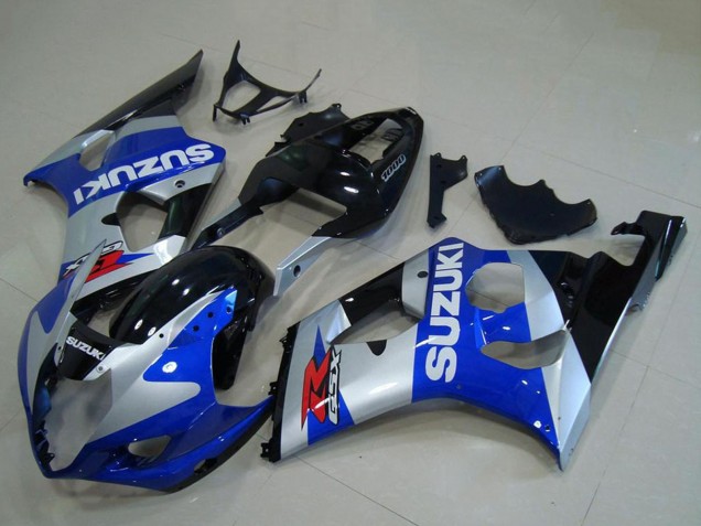 2003-2004 Suzuki GSXR 1000 Motorcycle Fairings - Silver Blue Glossy Black Red Canada