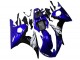 2003-2004 Yamaha YZF R6 Motorcycle Fairings - Blue White Glossy Black Canada