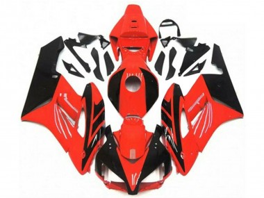2004-2005 Honda CBR1000RR Motorcycle Fairings - Red Glossy Black Canada