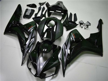 2004-2005 Honda CBR1000RR Motorcycle Fairings - Glossy Black Grey Canada