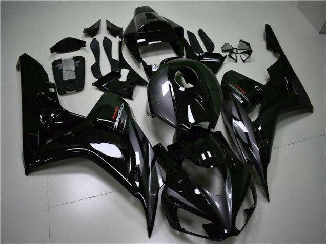 2004-2005 Honda CBR1000RR Motorcycle Fairings - Glossy Black Grey Canada