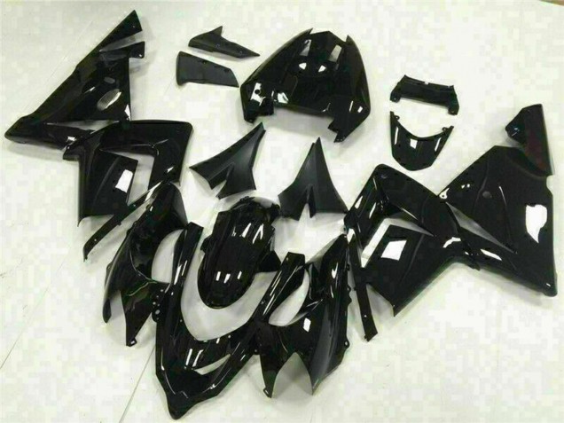 2004-2005 Kawasaki ZX10R Motorcycle Fairings - Glossy Black Canada