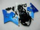 2004-2005 Suzuki GSXR 600/750 Motorcycle Fairings - White Blue Black Canada