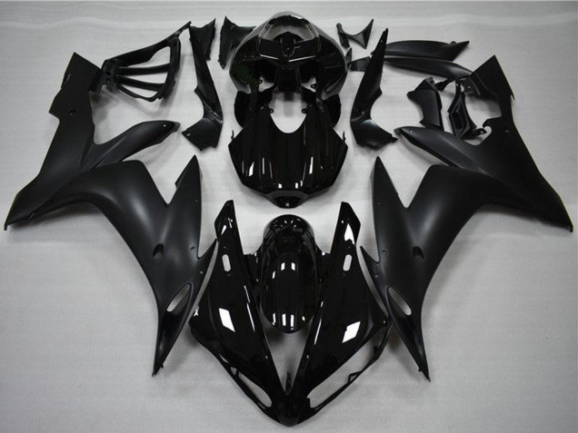 2004-2006 Yamaha YZF R1 Motorcycle Fairings - Glossy Black Matte Black Canada