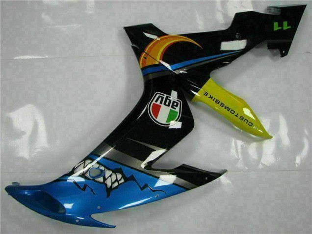 2004-2006 Yamaha YZF R1 Motorcycle Fairings - Blue Yellow Shark Canada