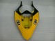2004-2006 Yamaha YZF R1 Motorcycle Fairings - Yellow Glossy Black Dunlop 50 Canada