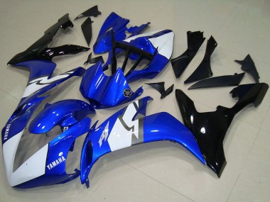 2004-2006 Yamaha YZF R1 Motorcycle Fairings - White Blue Black Canada