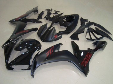 2004-2006 Yamaha YZF R1 Motorcycle Fairings - Glossy Black Matte Black Red Canada