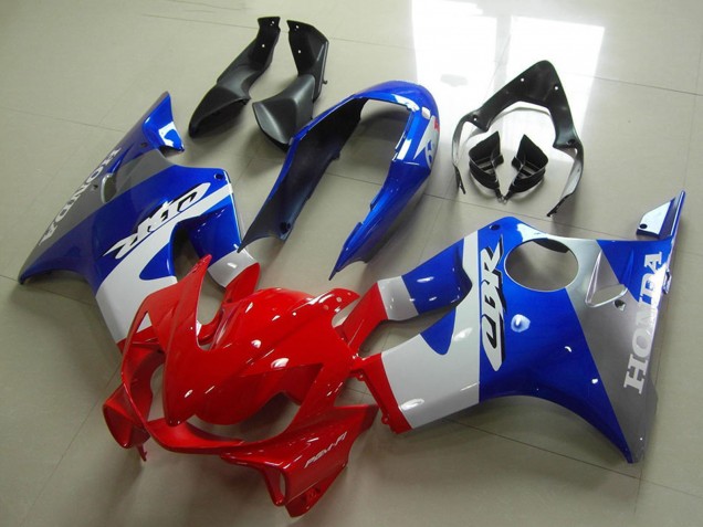 2004-2007 Honda CBR600 F4i Motorcycle Fairings - Blue White Red Grey Canada