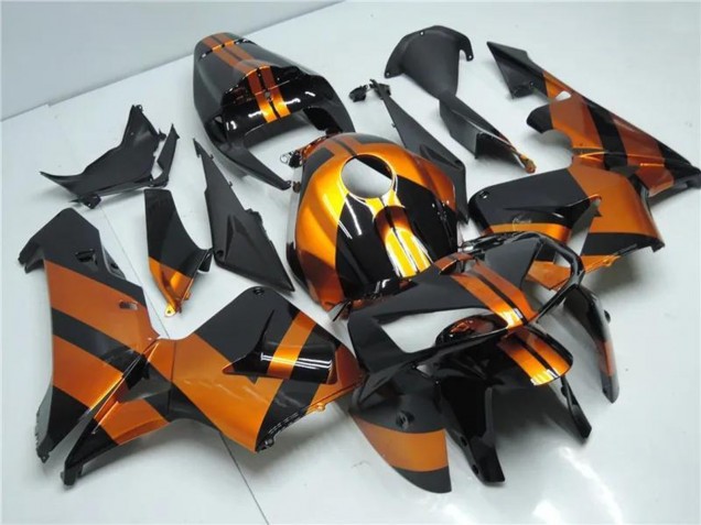 2005-2006 Honda CBR600RR Bike Fairings - Orange Black Canada