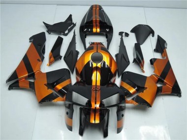 2005-2006 Honda CBR600RR Bike Fairings - Orange Black Canada