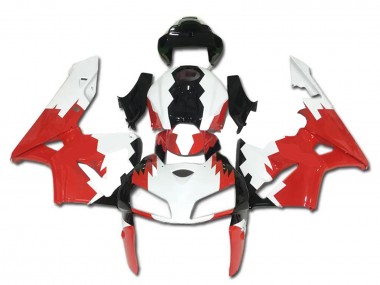 2005-2006 Honda CBR600RR Bike Fairings - White Red Black Canada