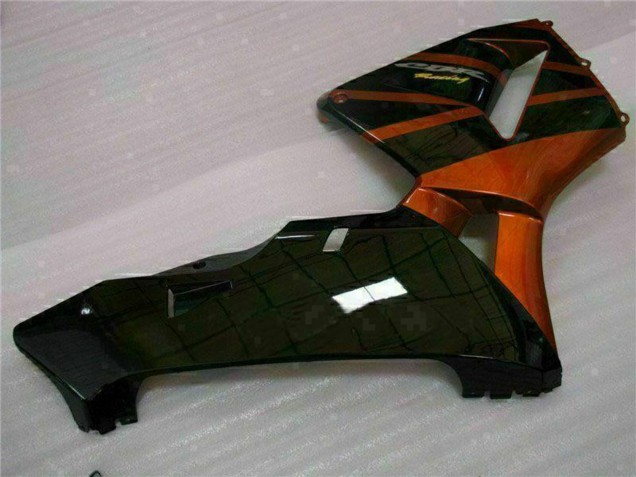 2005-2006 Honda CBR600RR Motorcycle Fairing Kits - Orange Black Canada
