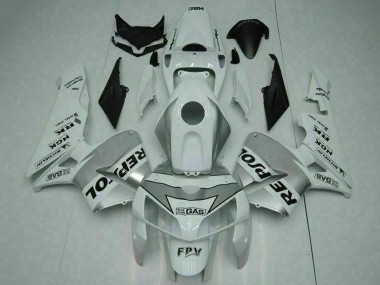 2005-2006 Honda CBR600RR Motorcycle Fairing - White Canada