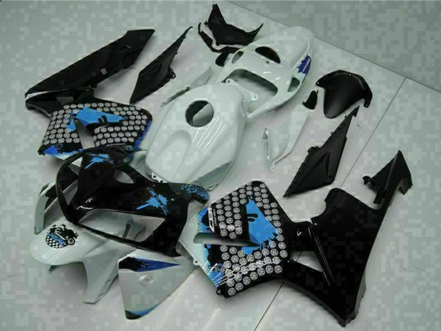2005-2006 Honda CBR600RR Motorcycle Fairings - White Black Green Canada