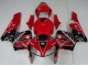 2005-2006 Honda CBR600RR Motorcycle Fairings Kit - Red Black Canada