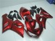 2005-2006 Kawasaki ZX6R Motorcycle Fairings - Candy Red Canada