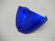 2005-2006 Kawasaki ZX6R Motorcycle Fairings - Blue Matte Black Canada