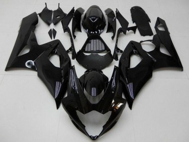 2005-2006 Suzuki GSXR 1000 Motorcycle Fairing Kits - Glossy Black Canada