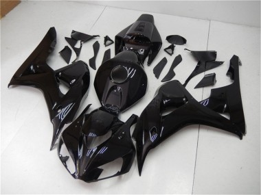 2006-2007 Honda CBR1000RR Motorcycle Fairings - Glossy Black Canada