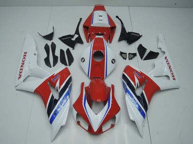 2006-2007 Honda CBR1000RR Motorcycle Fairings - White Red Blue Black HRC Canada