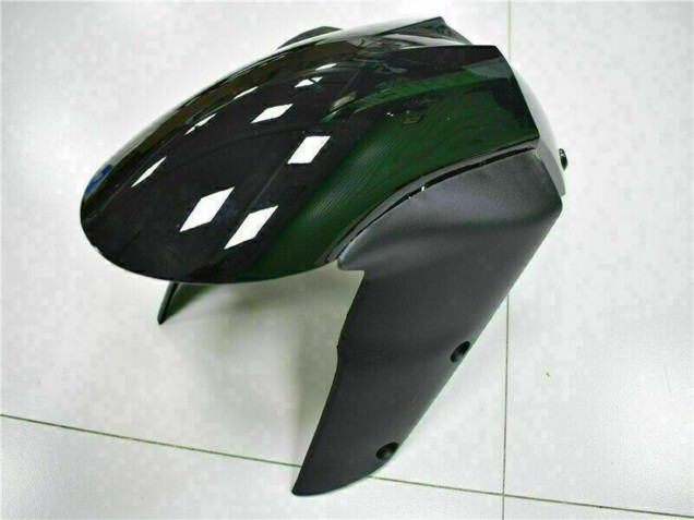 2006-2007 Kawasaki ZX10R Motorcycle Fairing Kits - Glossy Black Red Flame Canada