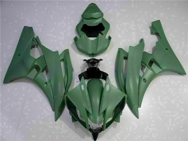 2006-2007 Yamaha YZF R6 Motorcycle Fairing - Army Green Canada