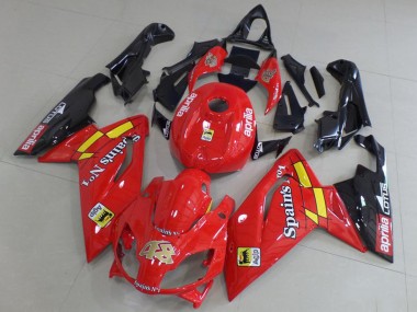 2006-2011 Aprilia RS125 Motorcycle Fairings - Red Black Yellow Canada