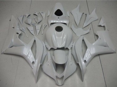 2007-2008 Honda CBR600RR Motorcycle Fairings - Pearl White Canada