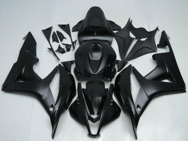 2007-2008 Honda CBR600RR Motorcycle Fairing Kits - Matte Black Canada