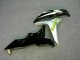 2007-2008 Honda CBR600RR Motorcycle Fairing - White Green Glossy Black Hannspree Canada