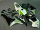 2007-2008 Honda CBR600RR Motorcycle Fairing - White Green Glossy Black Hannspree Canada