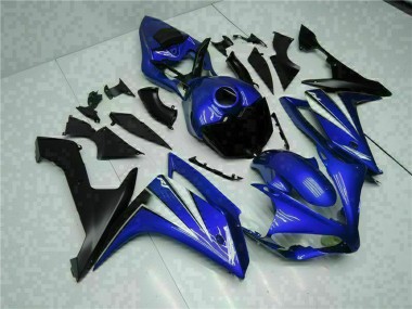 2007-2008 Yamaha YZF R1 Motorcycle Fairing - Blue White Black Canada